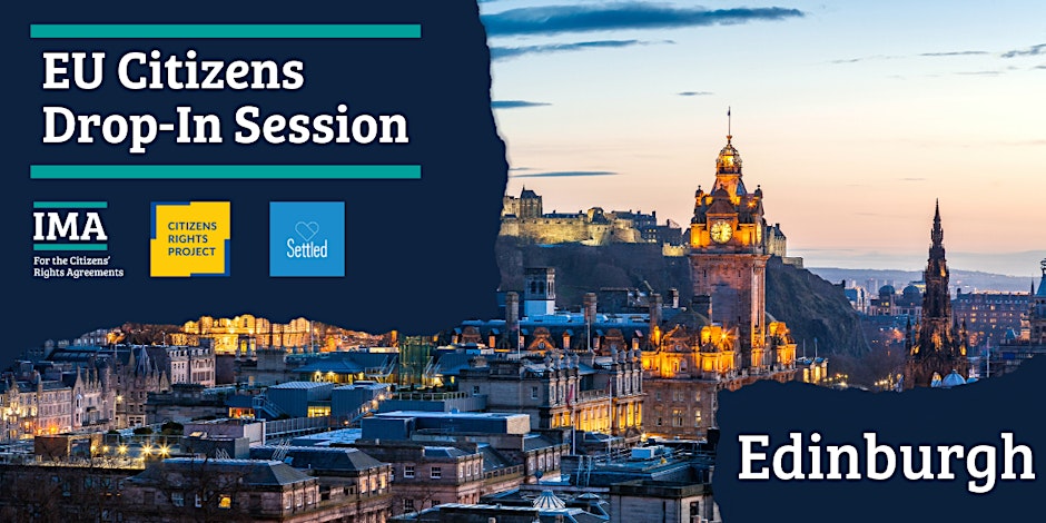 CitzRights's tweet photo. 🌟 Join us at the EU Citizens' Rights Drop-In Session in #Edinburgh organised by @IMA_CitRights 
📅 March 14 
🕛 12-2 PM 
📍 Augustine United Church, 41 George IV Bridge
Free! Register: https://t.co/P7VKP0393B
Don't miss this chance to learn about your rights post-Brexit. https://t.co/EGz8sYLYFT