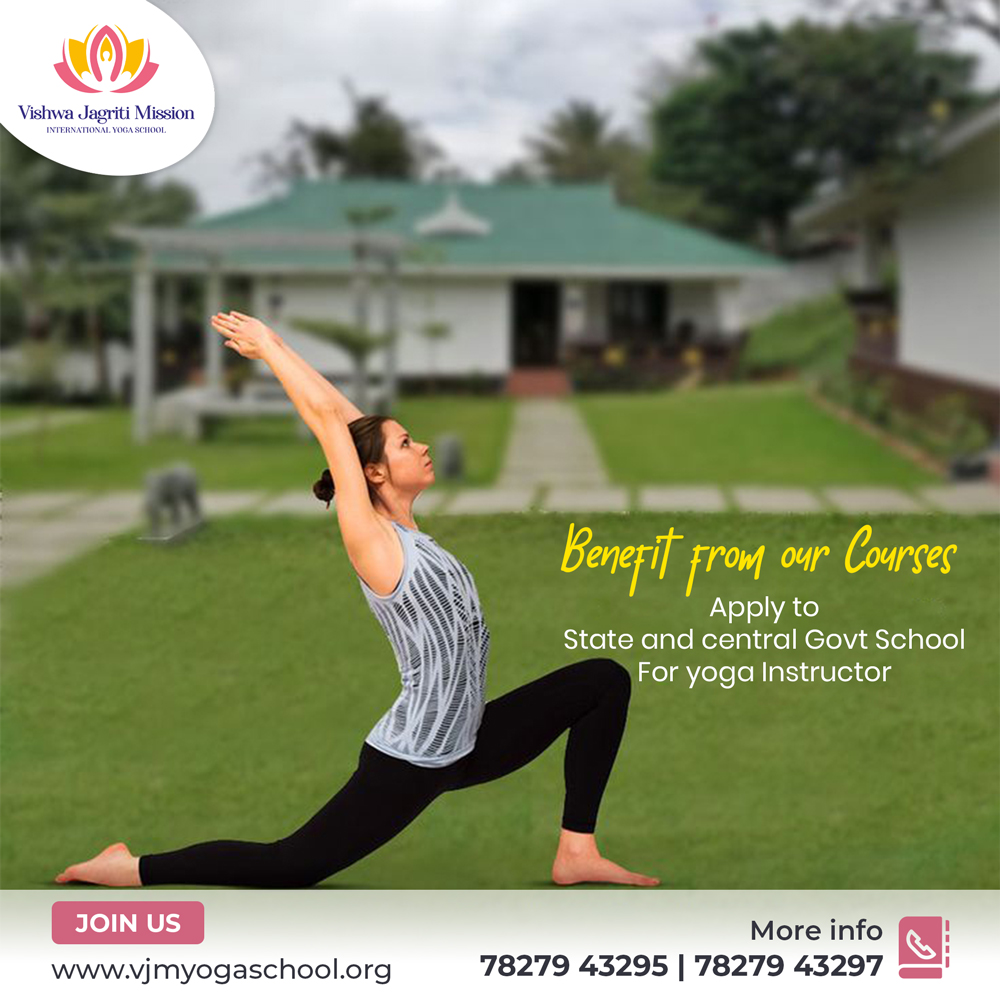 Benefits from our course Apply to State and central government schools for yoga Instructor
You can contact us at 7827943295, 7827943297, or email us at: contact@vjmyogaschool.org
.
#yoga #yogatraining #yogaclasses #yogacourse #graduation #VJMInternationalYogaSchool