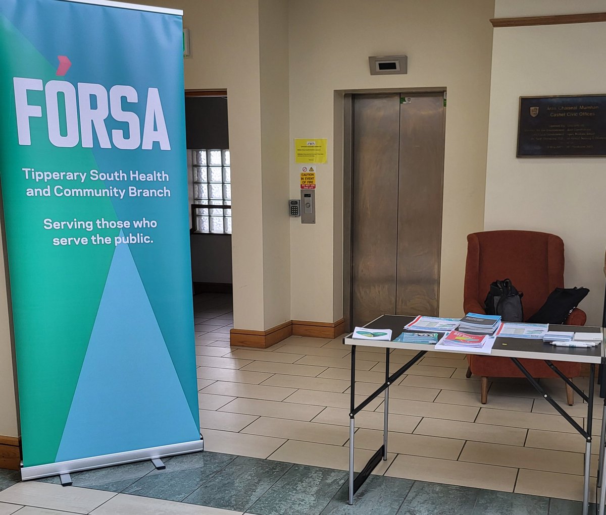 wizmerelda's tweet photo. Out and about with our Tipp South branch. Meeting members on the agenda: the importance of having your say on the pay ballot, coru registration and the benefits of being in a union
#StrongerTogether
@forsa_union_ie
@betterinaunion https://t.co/yLIHfpROZz