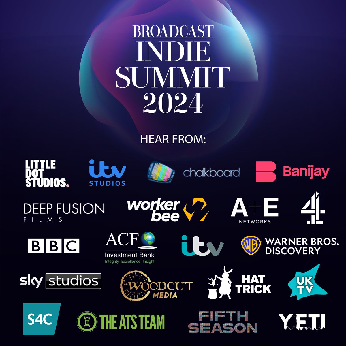The speaker line-up just keeps growing for next week's #IndieSummit24! From 'How to Work with #Distribtuors' & 'Demystifying #AI' to #SpecialistFactual, 'Pitch Perfect' & 'In Conversation with #BBC's Charlotte Moore' - it's not to be missed! Book now: bit.ly/IndieSummit24