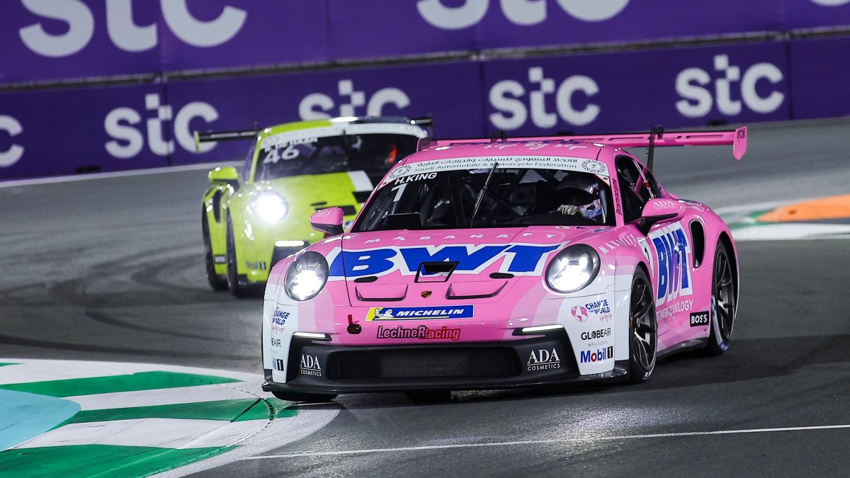 Porsche Supercup (@porschesupercup) on Twitter photo #PorscheMobil1Supercup – Another double victory for #Porsche #Supercup front-runner <a href="/HarryKingRacing/">Harry King</a> in <a href="/CarreraCupME/">Porsche Carrera Cup Middle East</a>. The #BWT Junior Team #911GT3Cup no. 1 crossed the line 1st in both races supporting <a href="/F1/">Formula 1</a> <a href="/SaudiArabianGP/">Saudi Arabian GP</a>. Congratulations!
<a href="/PorscheRaces/">Porsche Motorsport</a> #PorscheMobil1Supercup – Another double victory for #Porsche #Supercup front-runner <a href="/HarryKingRacing/">Harry King</a> in <a href="/CarreraCupME/">Porsche Carrera Cup Middle East</a>. The #BWT Junior Team #911GT3Cup no. 1 crossed the line 1st in both races supporting <a href="/F1/">Formula 1</a> <a href="/SaudiArabianGP/">Saudi Arabian GP</a>. Congratulations!
<a href="/PorscheRaces/">Porsche Motorsport</a>