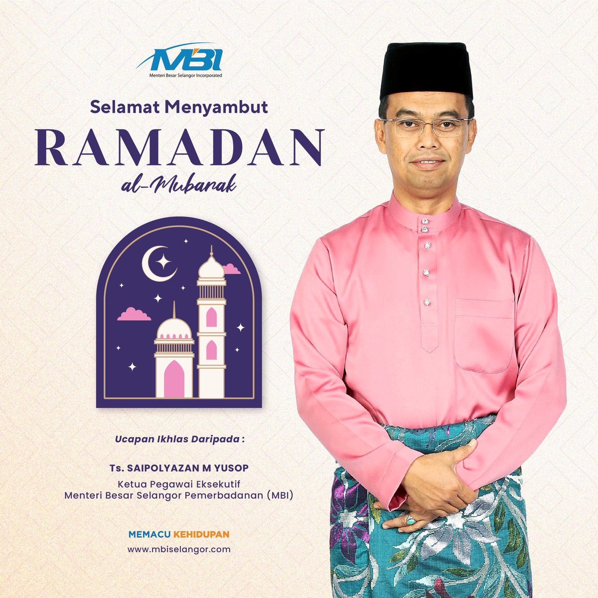 Ramadan Mubarak! May this holy month bring us peace, prosperity, and spiritual fulfillment. Maaf Zahir Batin!