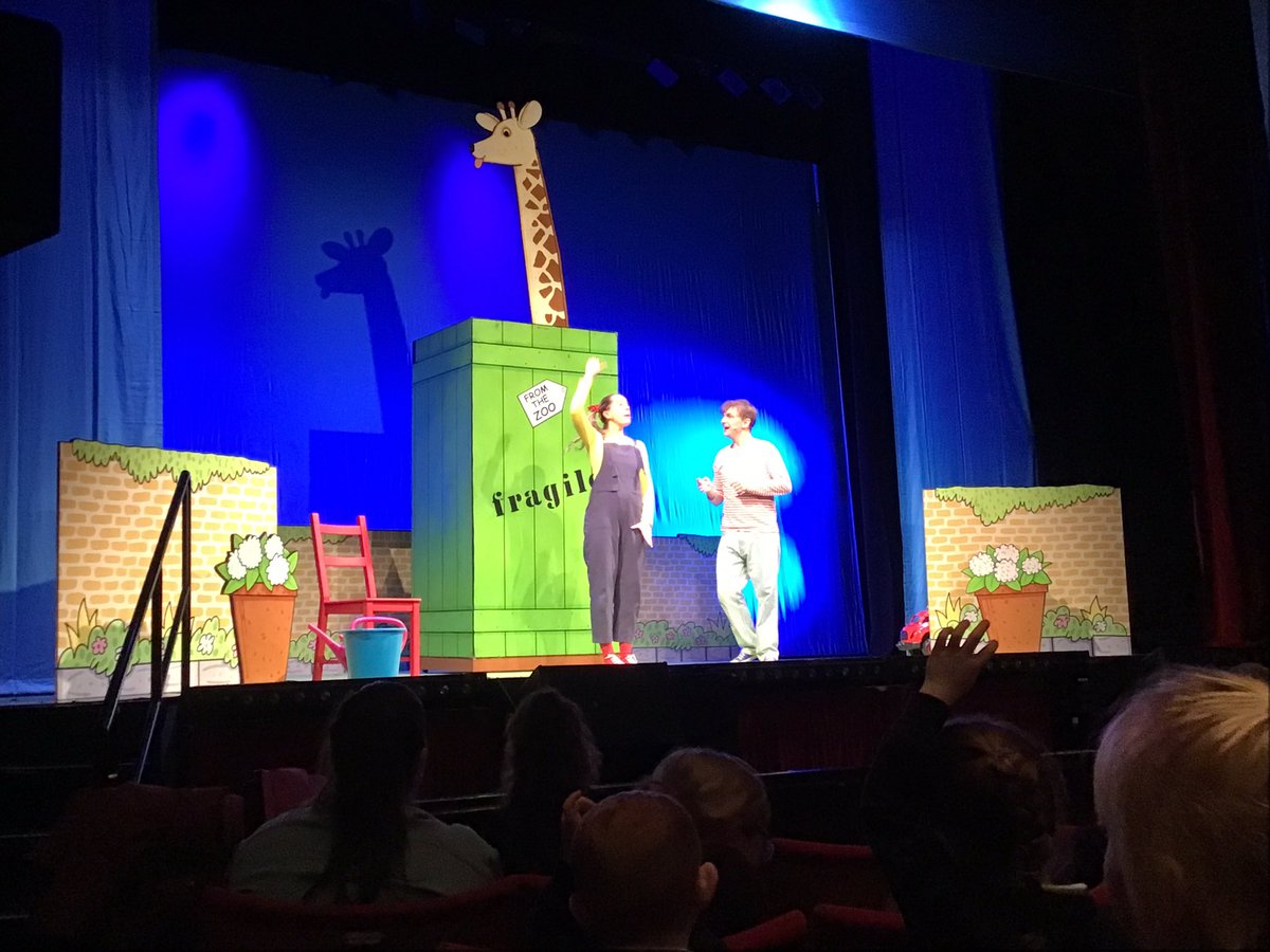 FS_BBSM's tweet photo. Reception went on an adventure to the @TheatreRoyalStH to watch Dear Zoo. It was very exciting getting on to a double decker bus. The children sat beautifully as they watched one of their favourite stories to come life. https://t.co/iLI5Tz4J33