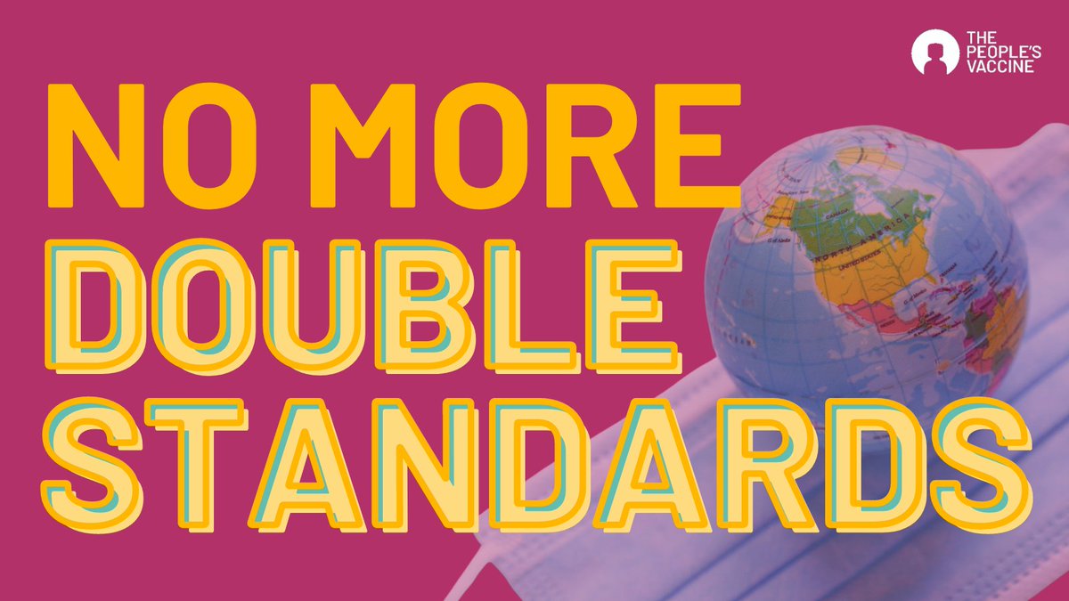 BREAKING: 50+ health campaigners say, Presidents Biden & von der Leyen, you must “align your international actions with your commendable domestic policies” It cannot be one rule for Americans & Europeans and another for everyone else in #PandemicAccord morningstaronline.co.uk/article/us-and…