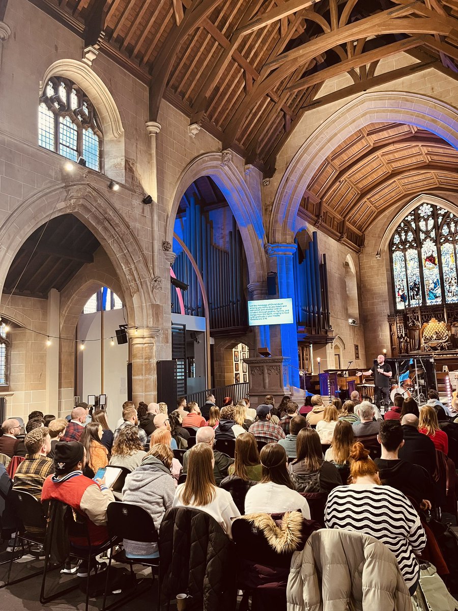Great to be with church-planting friends from across the North West as we’re reminded that we’re not clever enough, passionate enough, resourced enough, trained enough to do what’s needed IN OUR OWN STRENGTH. Let’s be liberated by our limitations & make allowances for them.