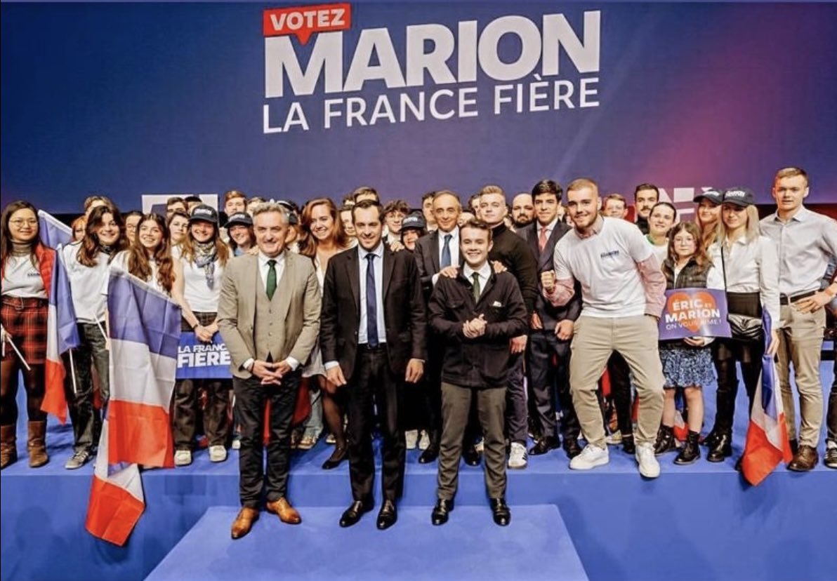 GenerationZNo's tweet photo. La #France se mobilise à nouveau pour écrire l’histoire.

Les Normands se lèvent, avec @MarionMarechal pour défendre nos valeurs à l’échelle #Europeenne !! 
#LaFranceFiere 🇫🇷

@Reconquete_off @GenZemmour @stanislasrig @ZemmourEric @Reconquete_Norm https://t.co/xyNfHJrJSx