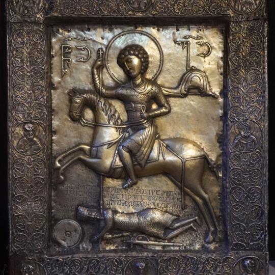 Join us today from 5pm in the Classroom for the last Cambridge Medieval Art Seminar of the term with Antony Eastmond on 'Icons, Saints and Society in Medieval Georgia'. #cambrigemedievalartseminars #medievalart #historyofart