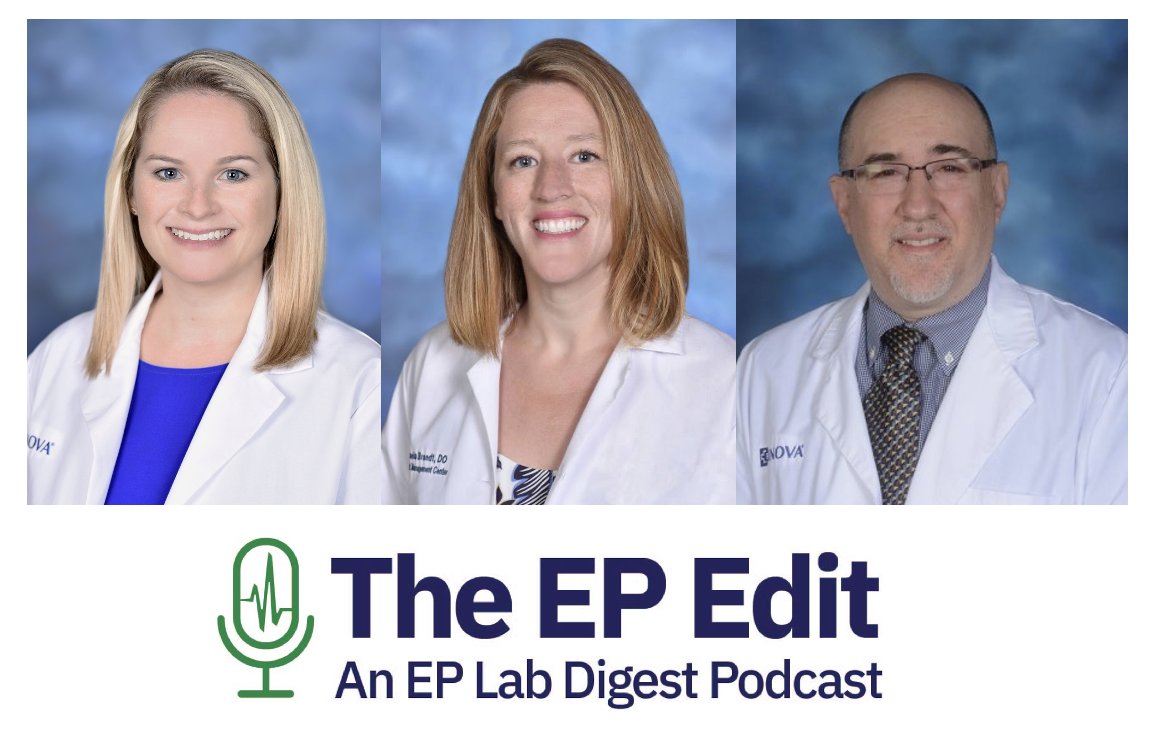 #Epeeps, don't miss this #podcast episode with members of the Inova #AFib Center team on the updated guidelines for the diagnosis and management of atrial fibrillation! okt.to/4Tlwat