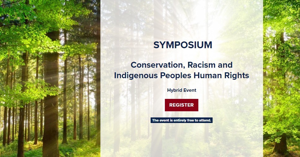 🌐Register for an International Symposium organized by @uarizona focusing on Conservation, Racism, and Indigenous Peoples' Human Rights 🗓️ 21 & 22 March ⏰ 8:00-17:00 MST Many of IWGIA´s partners will participate as speakers. 👉 bit.ly/49JKoIL #IndigenousPeoples