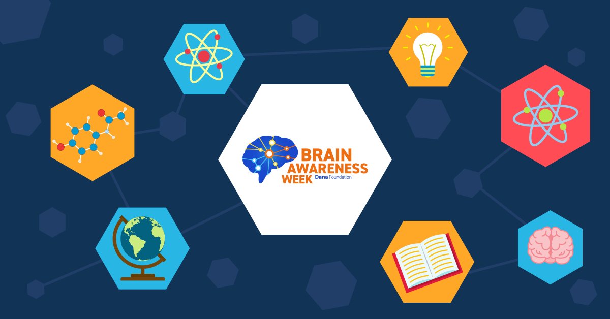 Join us in celebrating #BrainAwarenessWeek, a global campaign led by the @dana_fdn to foster public enthusiasm and support for brain science. Read more to learn about the foundation's commitment to #ScienceEducation: ow.ly/AbCv50QOyEE

#NeuroScience #BrainWeek #NeuroSociety