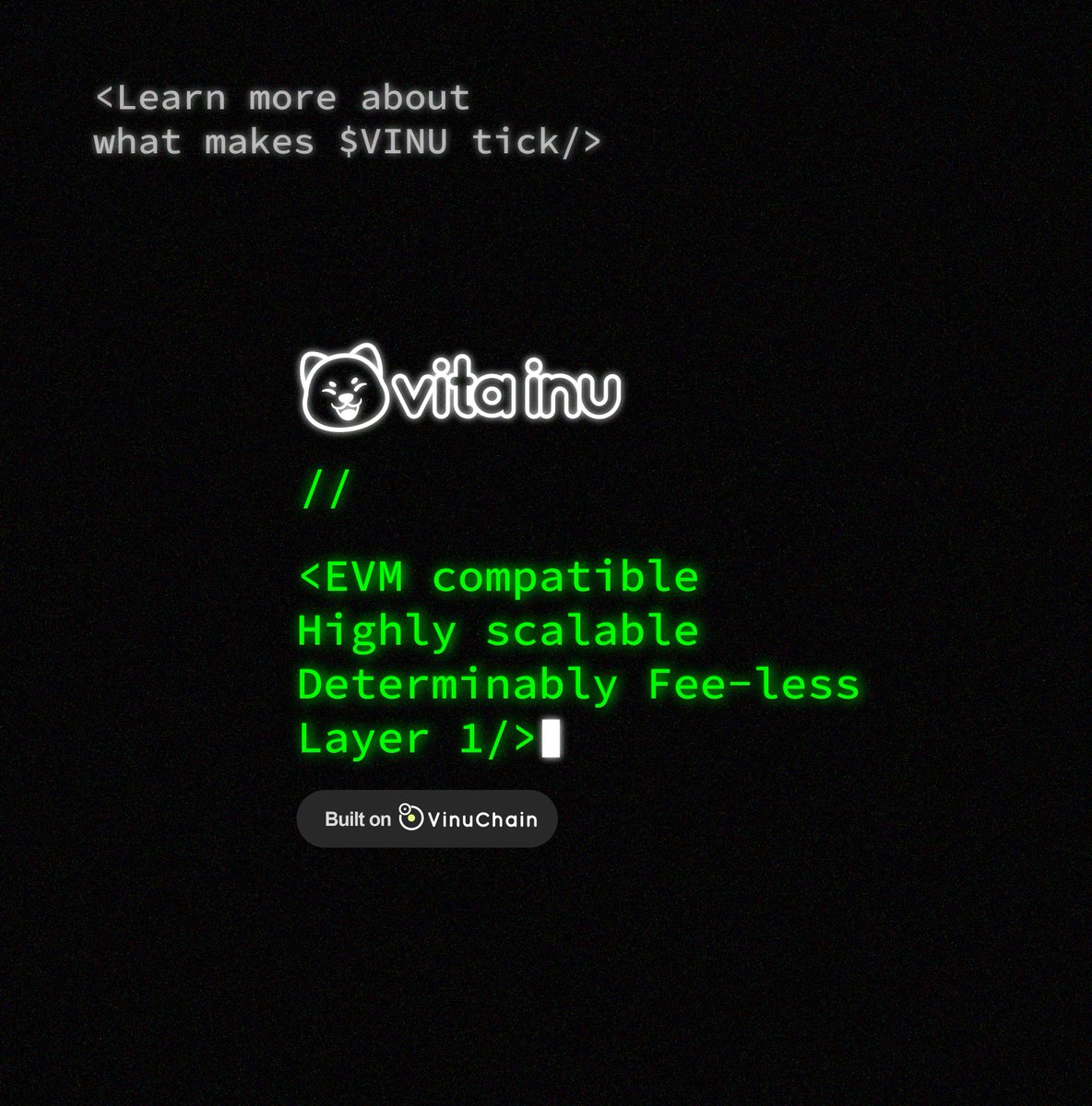 How is #VINU the only #memecoin with real world utility?

Learn more about the tech on #VinuChain.

Instant, zero fee (determinably) and the largest zero fee ecosystem in #Crypto.