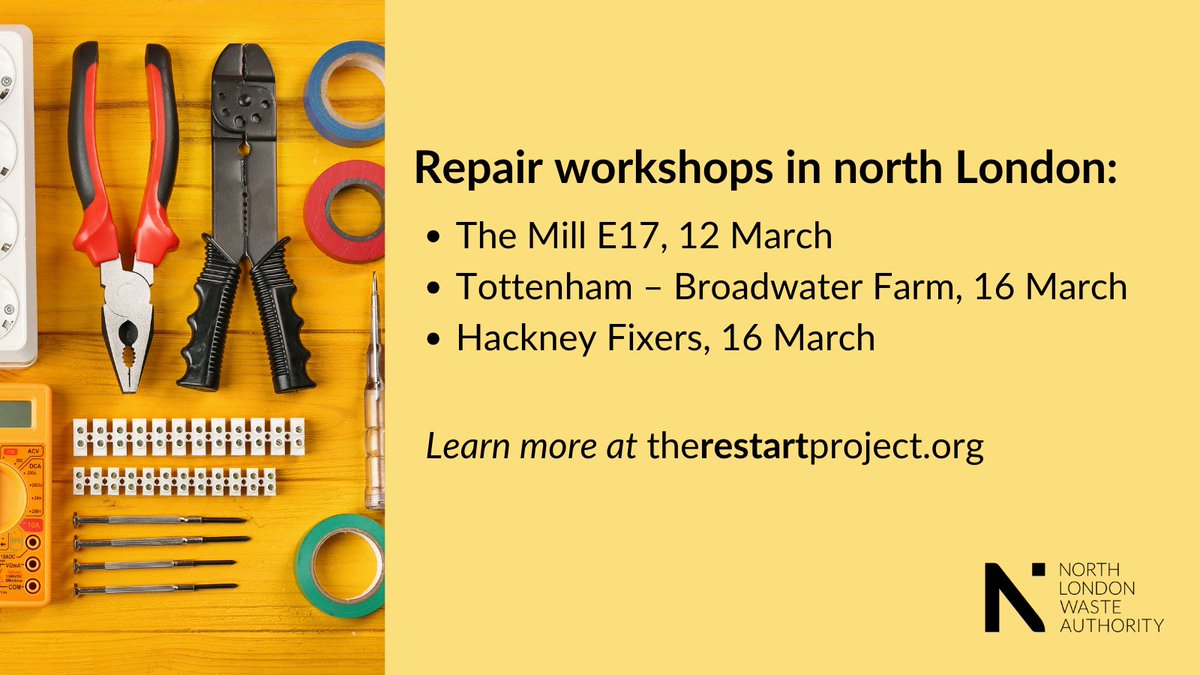 Ain't no party like a Restart Party ‘cause a Restart Party don’t waste . . . 🤣 Happy Repair Week! 🎉 Got some electricals that need repairing? Give them a new lease of life by coming along to a free Restart community repair event. 🔧 Browse events here:…