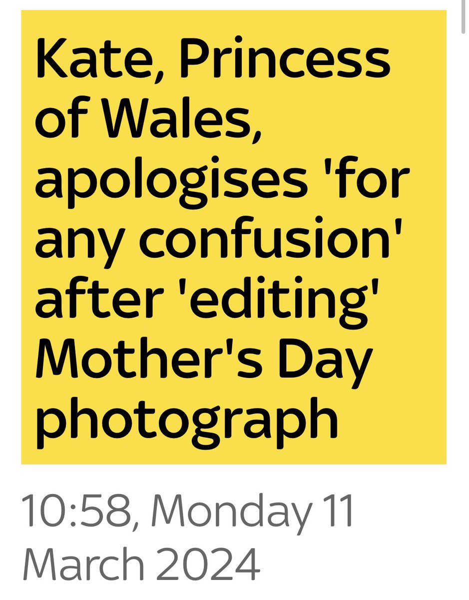 I don’t care about the editing. I care about why the world media is all of a sudden outing the British Royal Family, something I feel would not ordinarily happen. I don’t think they’ve been ‘Royal’ for a while