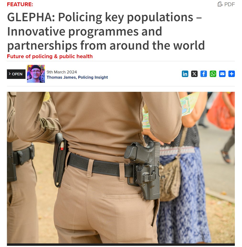 In January the Global Law Enforcement & Public Health Association (GLEPHA) published a series of reports as part of the ‘Envisaging the future of policing and public health’ project, covering a range of topics including harm reduction, diversion, and policing mental health; in