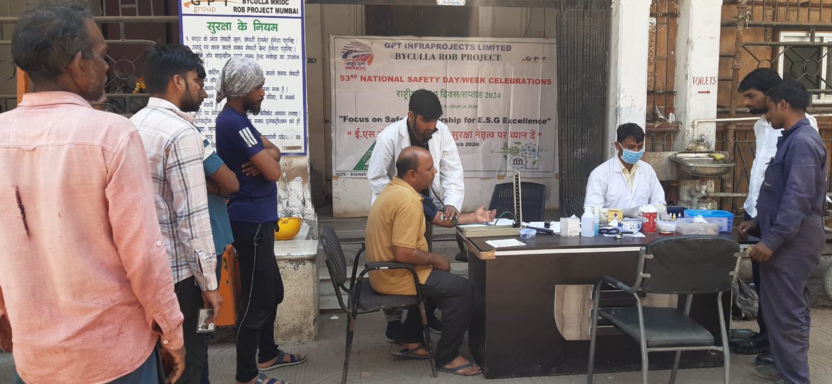 Maharail_Corp's tweet photo. #MRIDC concluded the 53rd #NationalSafetyWeek with a theme of “Focus on Safety Leadership for Environment, Social, Governance Excellence". #Safety activities were carried out at various ROB sites across the state . #SafetyFirst #Awareness https://t.co/R1wtnkEWaT