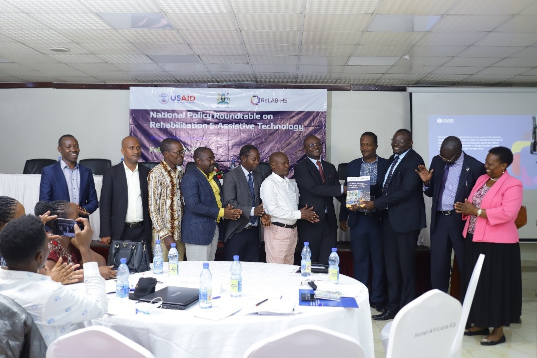 ReLABHS_Uganda's tweet photo. #RehabforAllOn 6 February, @ReLAB-HS_Uganda  hosted a second National Policy Roundtable on Rehabilitation and Assistive Technology between the Parliamentary Health Committee and rehabilitation stakeholders in the country. https://t.co/jRXPzQyV4N