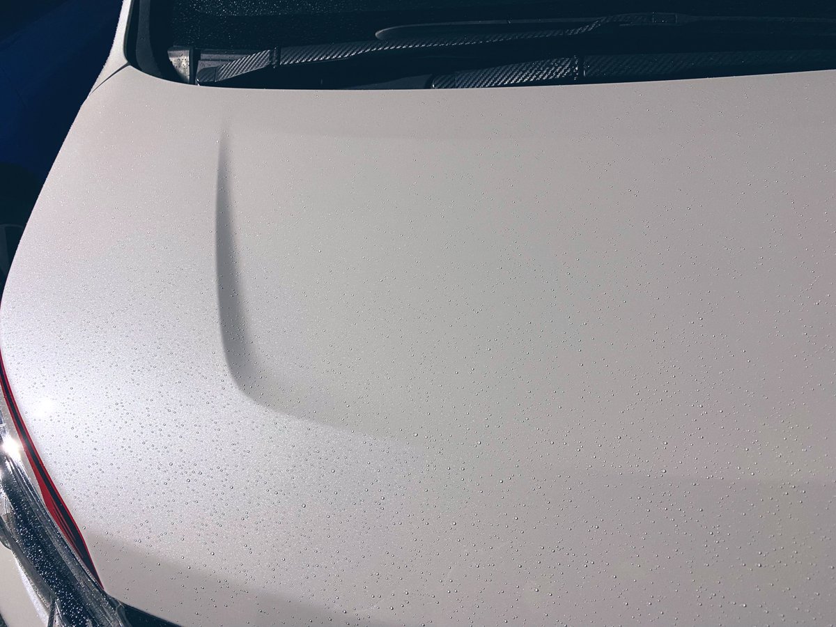 pkFXRzhQXv9ljr3's tweet photo. #DETAILARTIS さんの
#FIELDTESTER サンプルトップコート
HYDROを昨日使用してみましたが今日早速の雨☔️
艶は昨日よりいいかも✨
写真のアップ厳禁🙅 https://t.co/p8qovzdkmH