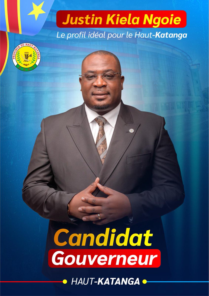 ÉLECTION DES GOUVERNEURS

Justin Kiela Ngoie, parce que le Haut-Katanga mérite mieux !

Une Nation, Un Avenir !

<a href="/VentAvenirRdc/">Vent d'Avenir RDC</a>
