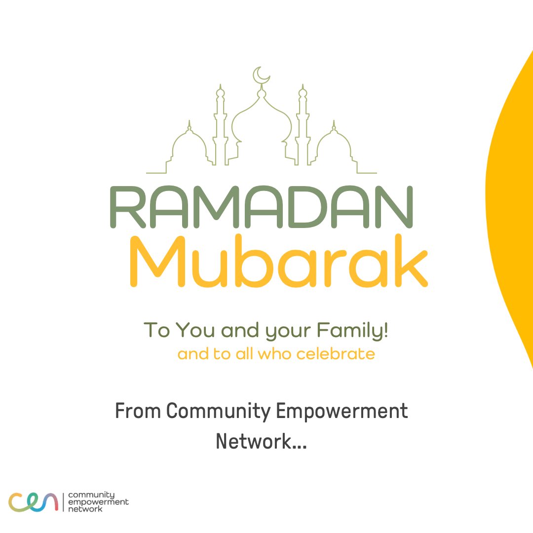 Ramadan Kareem from the Community Empowerment Network! Wishing you a month filled with peace, blessings, and unity. 🌙✨ #Ramadan2024 #CommunityEmpowermentNetwork #UnityInDiversity #RamadanKareem2024