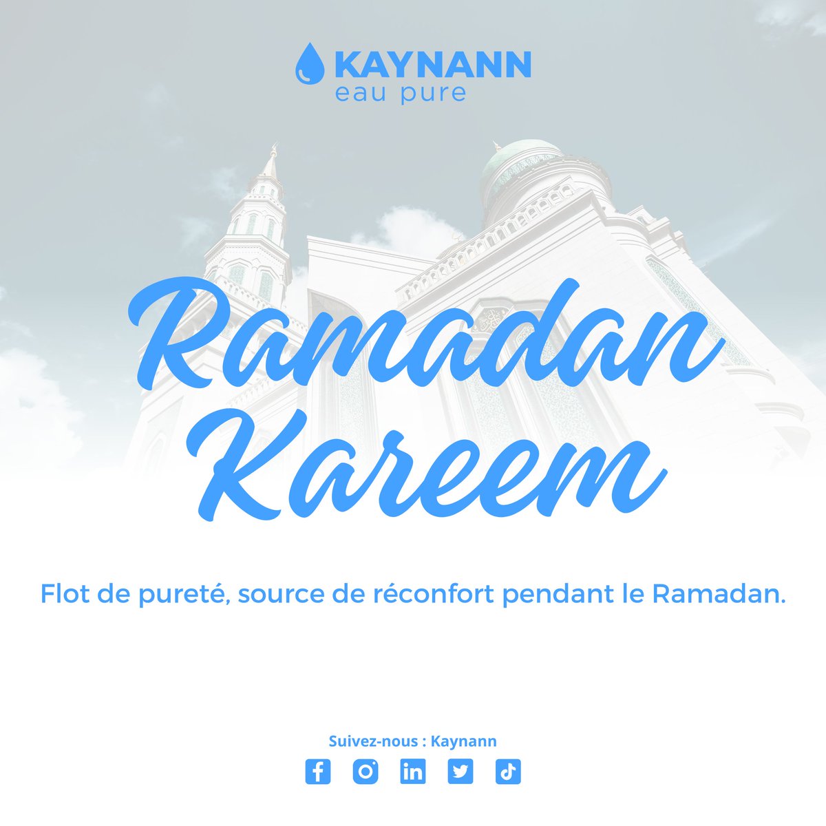 En ce mois béni, que l'eau pure soit le rafraîchissement de nos corps et de nos âmes.

Ramadan Mubarak à une purification complète. 💧🌙

#EauPure #RamadanBéni #Muslim