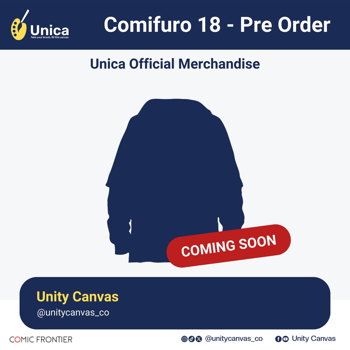 unitycanvas_co's tweet image. Halo Unifellas!
Unity Canvas membuka Pre Order Cf-18
PO ditutup di tanggal 14 April!

Pemesanan merch bisa dilakukan lewat link berikut :
bit.ly/Form_Pemesanan…
#unitycanvas #unica #unicacomifuro18 #comifuro #comifuro18