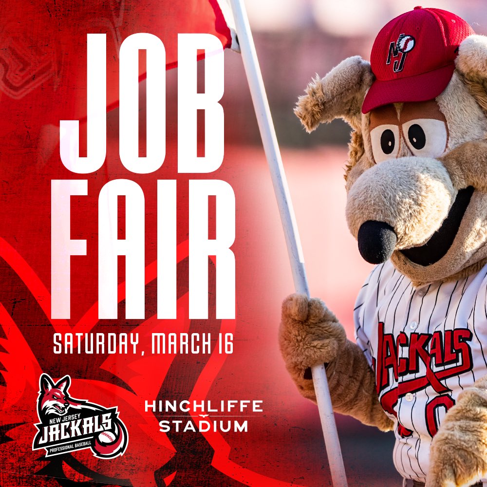 We will have a job and intern fair this Saturday at @Hinchliffe Stadium from 10am-2pm. Tryouts for Anthem Singers and Bat Kids! Get your 2024 Season/Half Season Tix at a big discount at this event ONLY! Meet our new GM, and get any questions answered live! See you there!l