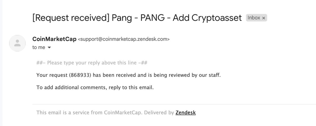 Hey <a href="/CoinMarketCap/">CoinMarketCap</a> give us a look

$PANG is ready to take on the world

#PANG #CMC