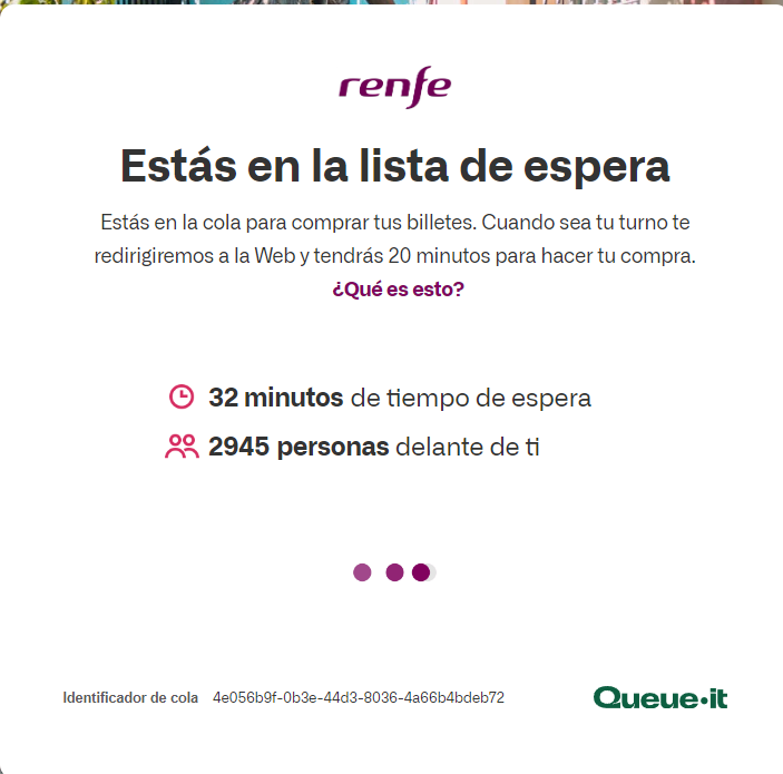 no sabia yo que ahora renfe era ticketmaster