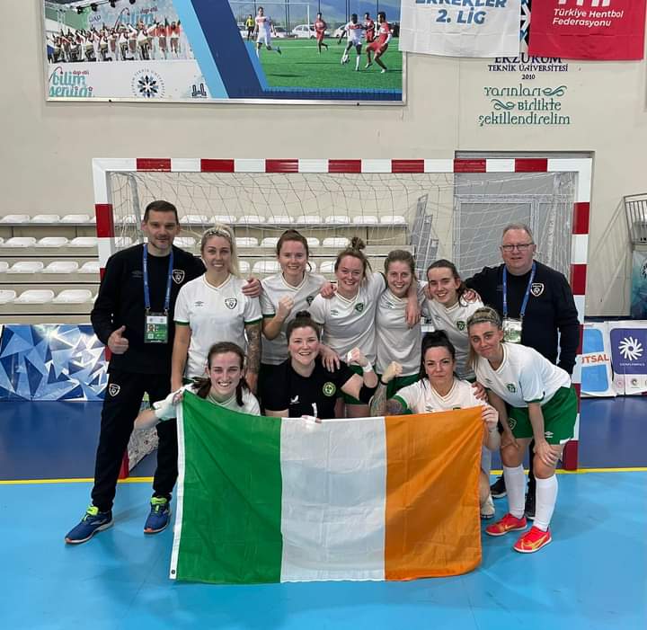 Ireland beat Turkey this morning in the Deaflympics to finish 7th. Laura got her 5th goal of the tournament.

#slleague <a href="/DslSligo/">Sligo Leitrim Soccer</a>