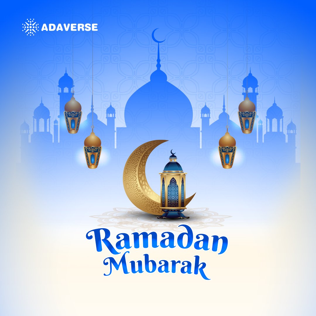 May the holy month of Ramadan illuminate your path with peace, joy, and the spirit of community. 🌙✨ Ramadan Mubarak to all observing. Warm wishes from the Adaverse team. #ramadanmubarak #Adaverse