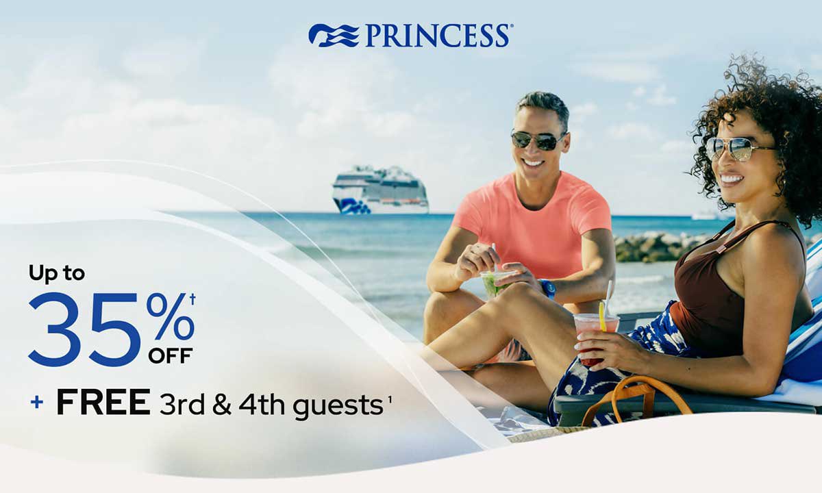 Time to book a Princess cruise: up to 35% off! But hurry! Book soon to lock in this deal. Because no one should put off their dream vacation any longer. #MondayMood  #travel #cruise #cruisevacation #traveladvisors #travelagent #travelbetter