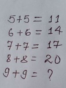 गणित के विद्वान अपनी उपस्तिथि दर्ज करवाये और इसका सही उत्तर बताएं  ...❓❓