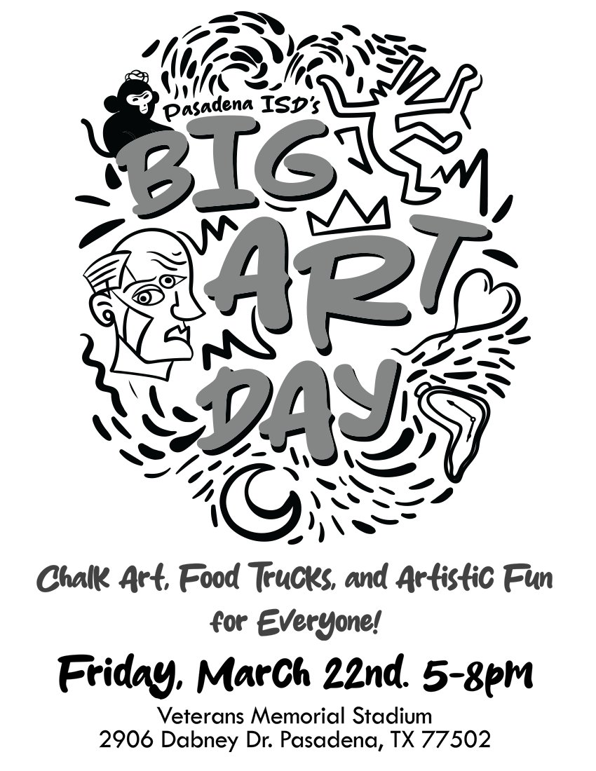Sam Rayburn Art (@texanart) on Twitter photo Big Art Day is coming March 22nd! It is a free family event of Chalk Art and Take Away Art. There will also be Food Trucks to purchase food. @SRHSprincipal23 <a href="/SamRayburn_HS/">Sam Rayburn High School</a> Big Art Day is coming March 22nd! It is a free family event of Chalk Art and Take Away Art. There will also be Food Trucks to purchase food. @SRHSprincipal23 <a href="/SamRayburn_HS/">Sam Rayburn High School</a>