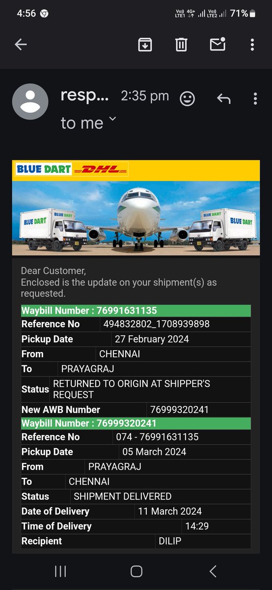 Tahir48425267's tweet image. #ringkeindia
Reminder 4th
@ringkeindia #
He'llo after 15th days still I'm waiting for my refund kindly refund my amount as soon as possible.