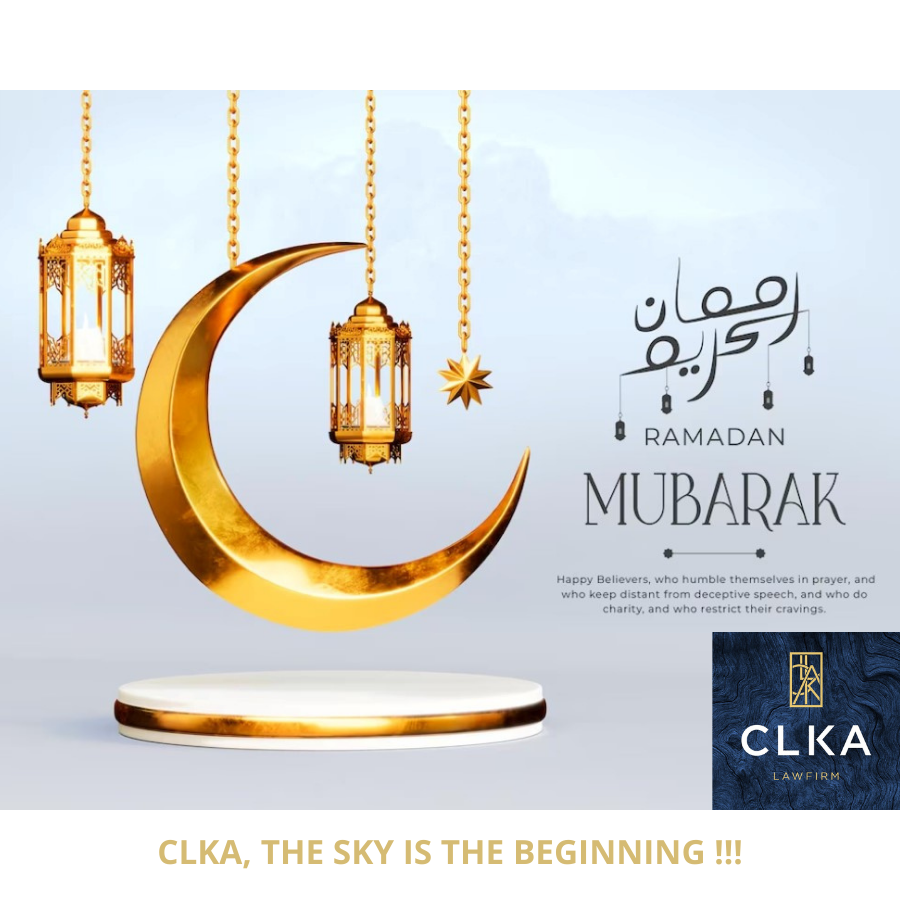 CLK_AVOCATS's tweet photo. #CLKA

#Ramadan2024

En ce mois sacré, CLKA souhaite à toute la communauté musulmane, Ramadan Mubarak.

Que ce Ramadan vous apporte trente (30) jours de paix et de bénédictions.

Puisse Allah agréer toutes vos prières.

CLKA, THE SKY IS THE BEGINNING !! https://t.co/JvmavldQJL