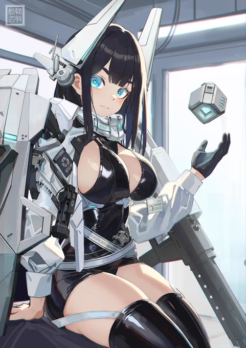 #オリキャラは性癖の見本市 ラテックス、メカ娘と虹色がすきです 