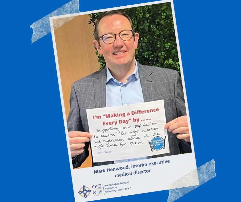 🧵Our executives are backing @NHWeek with their pledges & reaffirming our commitment to nutrition & hydration in our hospitals & communities 🫶 Mark Henwood pledges to: '...supporting our population to access the right nutrition & hydration advice at the right time for them' ✅