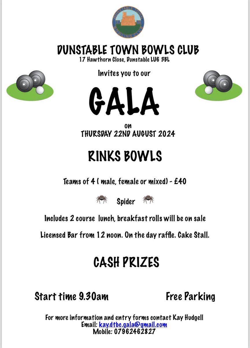 Dunstable Town Bowls Club (@dunstabletownbc) on Twitter photo 