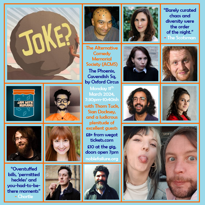 #ACMS 📅TODAY 🕢7:30pm start 🏰@ThePhoenix_W1 🎟️£8+ from wegottickets.com/event/610098/ till 5pm, or £10 on the door from 7pm 🥳hosted by @turlygod and @siandocksey, with @alwinsol, @Mishou5, @RosalieMinnitt, @RajivAKaria, AND MORE 🏳️‍🌈free guestlist for trans & NB folk, DM us your names