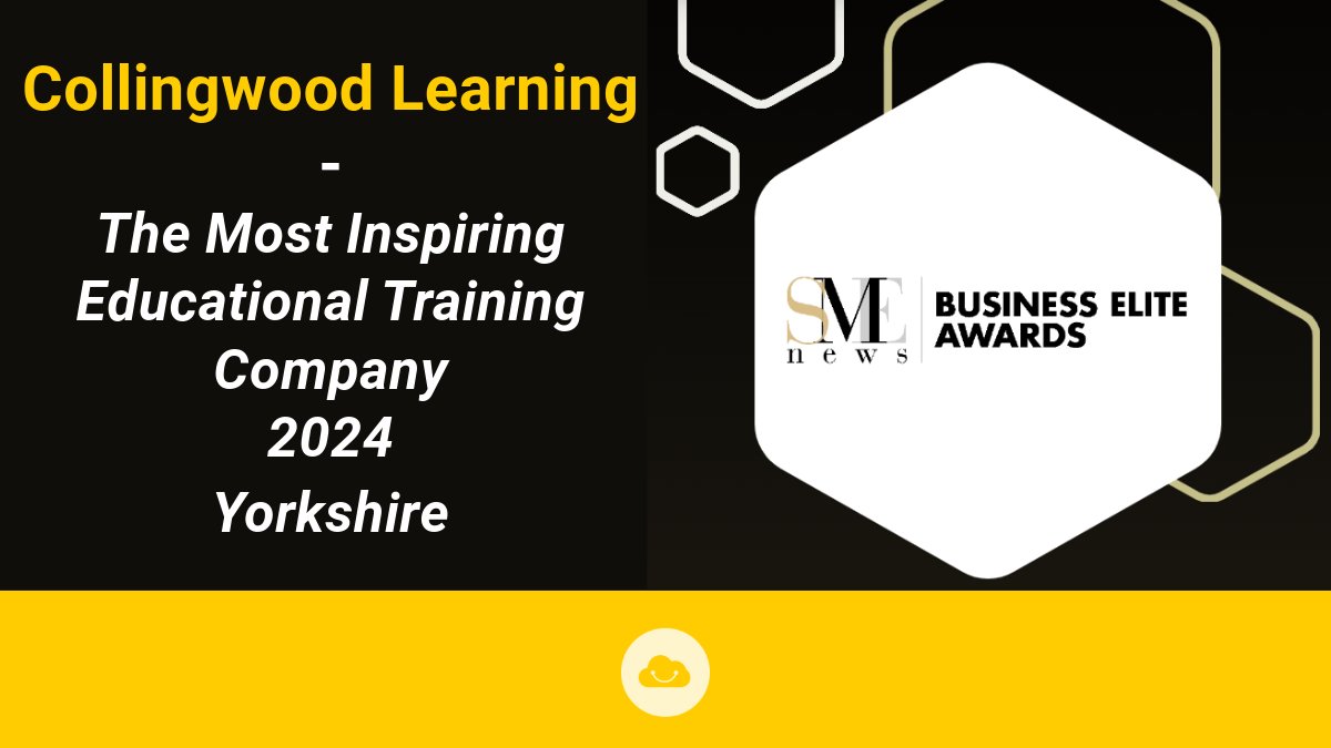 🏆✨ Collingwood Learning Wins Business Elite Award! ✨🏆 We are honoured and excited to share the incredible news that Collingwood Learning has been recognized as the Most Inspiring Educational Training Company at the prestigious Business Elite Awards! sme-news.co.uk/winners/collin…