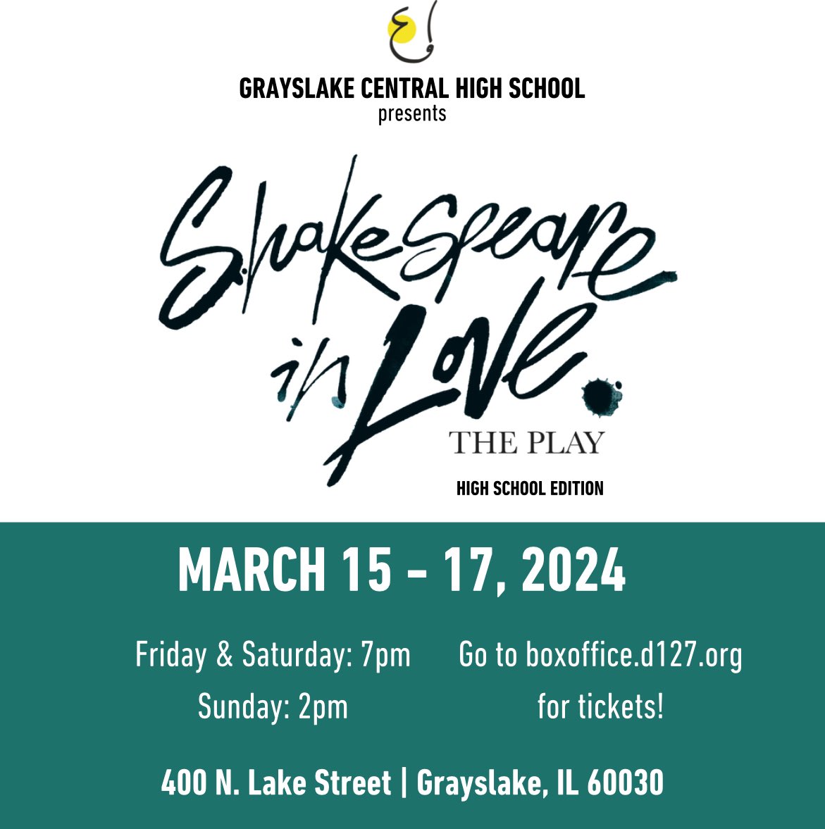 ENCORE! at GCHS tweet media