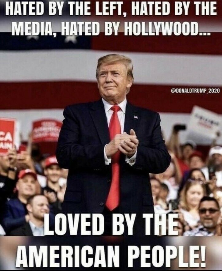 The_Trump_Train's tweet image. President Trump is a man of the people 🇺🇸