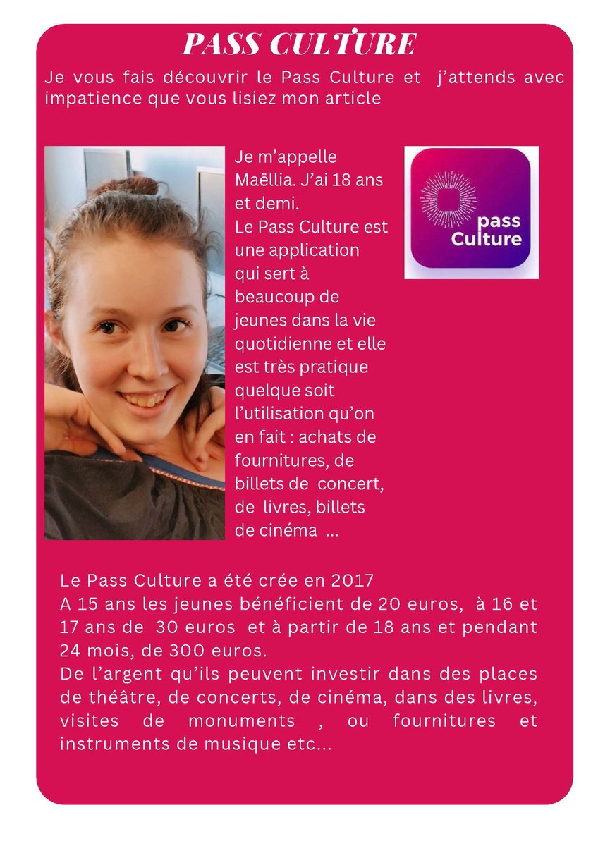 La News letter des jeunes du CEJ de la Mission Locale de l'Orléanais.