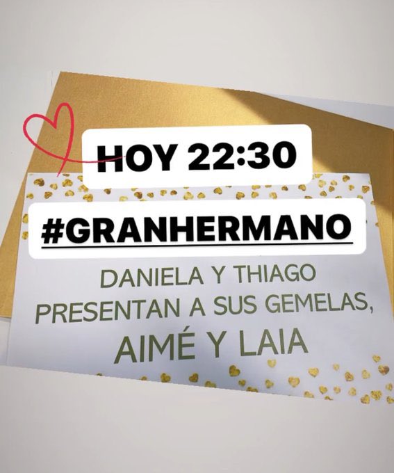 RealTimeRating's tweet photo. Daniela y Thiago ingresan esta noche a #GranHermano a presentar a las gemelas. https://t.co/BCFmx12TyX