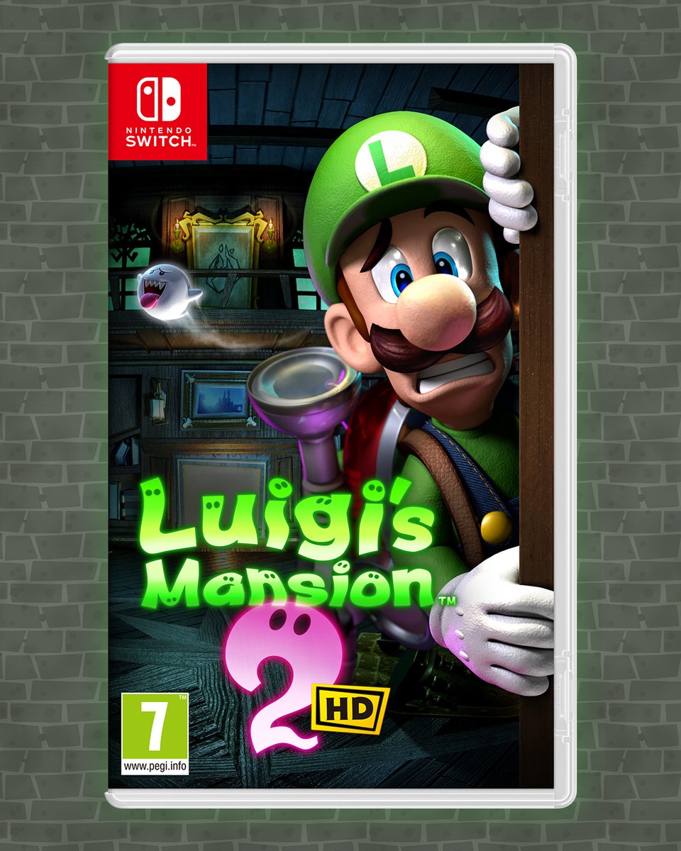 NintendoUK's tweet photo. Are you ready for a spooky summer full of paranormal puzzles? Luigi’s Mansion 2 HD comes to #NintendoSwitch 27/06! https://t.co/QR8WHTKyft