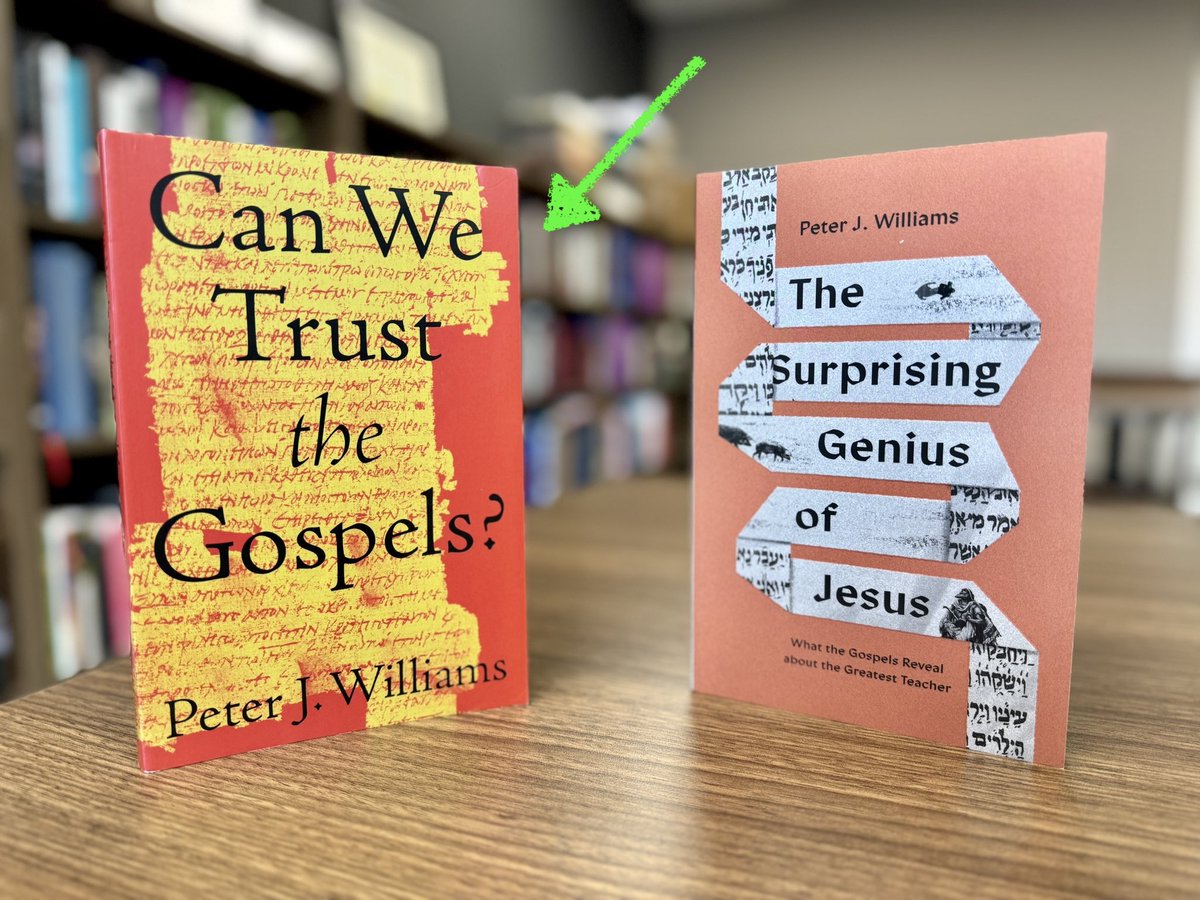 Thanks to <a href="/TGC/">The Gospel Coalition</a>, Peter Williams' tremendous book is FREE! 🤩

This volume is accessible, concise, and brimming with insight. I can't say enough good things about it. 

pages.thegospelcoalition.org/can-we-trust-t…