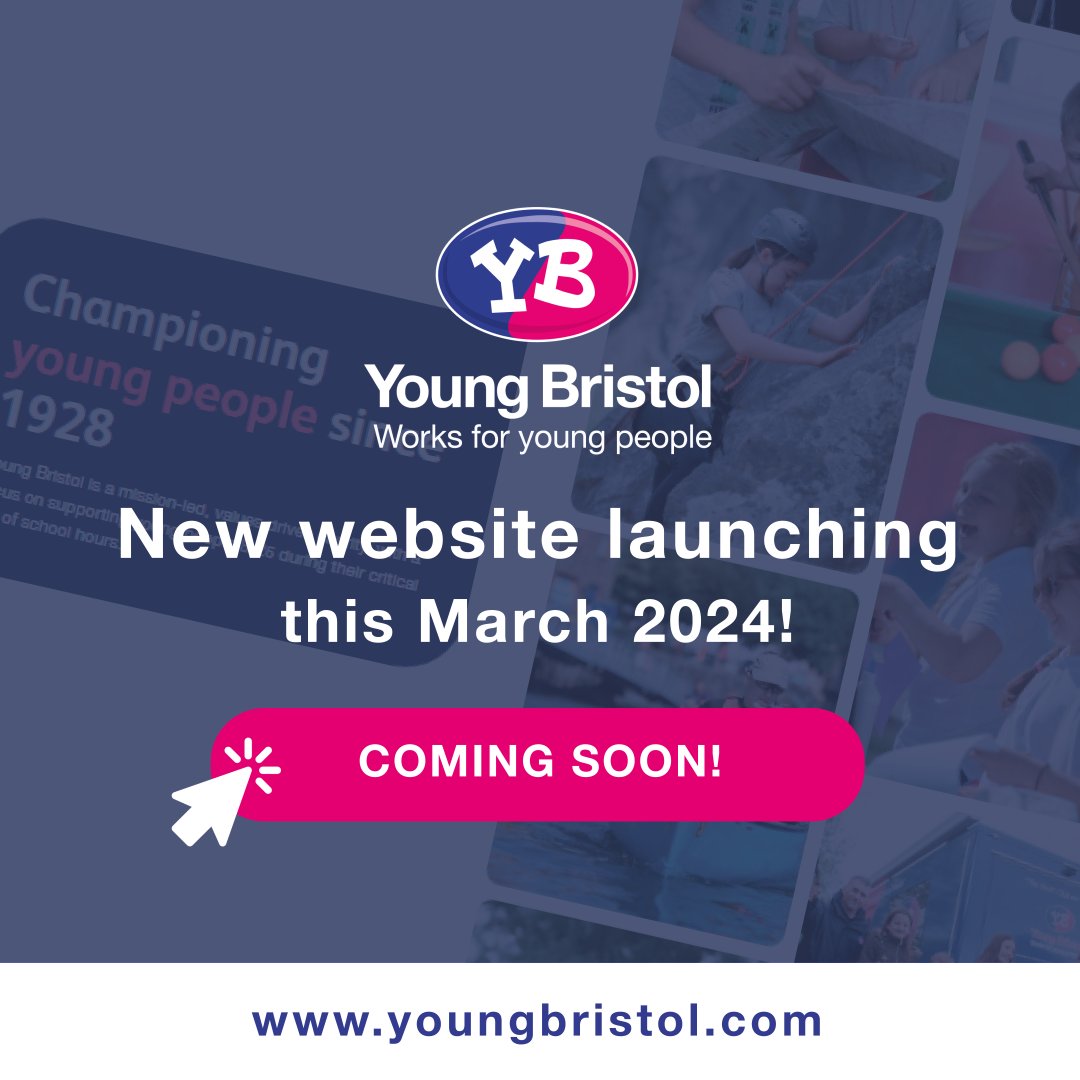 We are counting down the days until the launch of YB’s new website! 👏 Thank you to @proctorsbristol for supporting us through this process – we cannot wait to share what we have been working on!🙌 #youthwork #youthcharity #websitedevelopment #websitelaunch #partnership