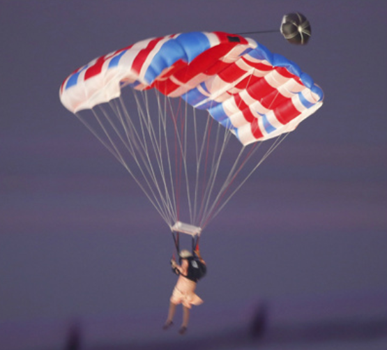 Jo_Liptrott's tweet photo. With the revelations about Princess Kate and the photoshop, I'm beginning to wonder if the Queen really did parachute into the Olympics... https://t.co/J4viOWmGJI