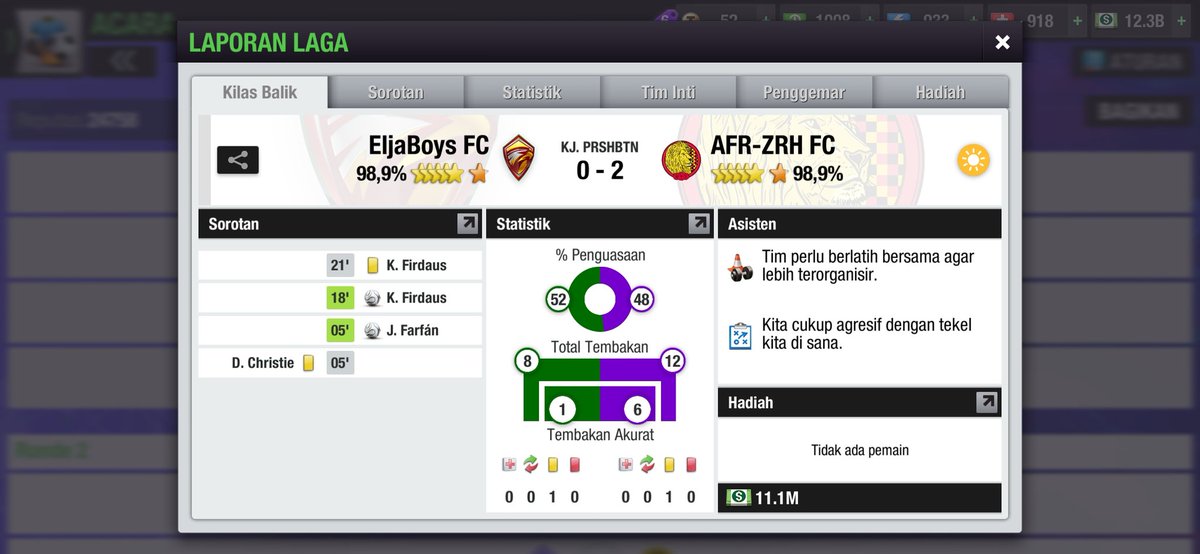 EljaboysFC's tweet photo. #Matchday_1
๐ @LTEILeague2 Season 37
๐ @fc_zrh
FT 0โฃโ2โฃ
๐๏ธ HOME
๐ฌ https://t.co/VnnZh7TOV3