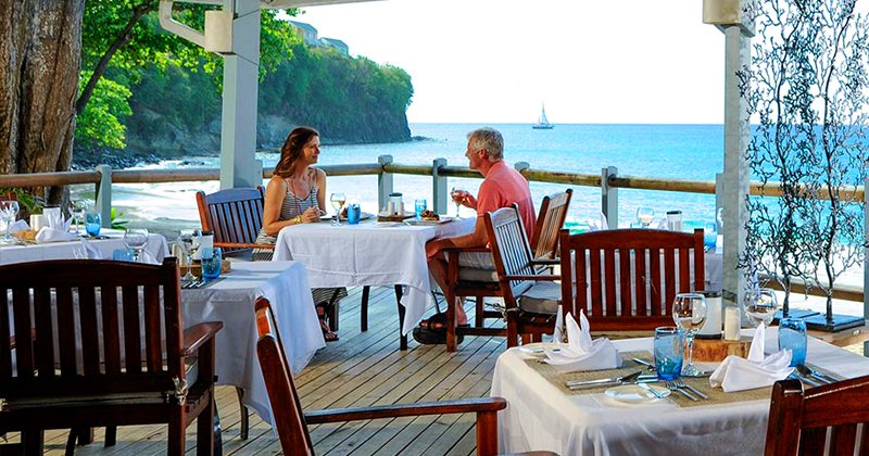 What's better than a gourmet lunch at Sandals Regency La Toc with a breathtaking view? 🥂⛵️🌊 best-online-travel-deals.com/resorts-for-co… #caribbean #luxuryhotel #vacations #allinclusive